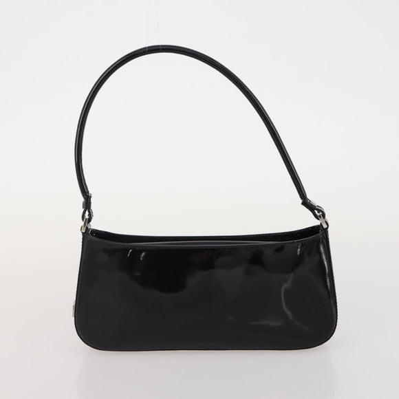 Salvatore Ferragamo Hand Bag Patent leather 3 Set White Black Navy Auth 162600
