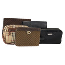 Burberrys Celine Dior Saint Laurent Bag Leather 5 Set Beige Black Auth 162602-1