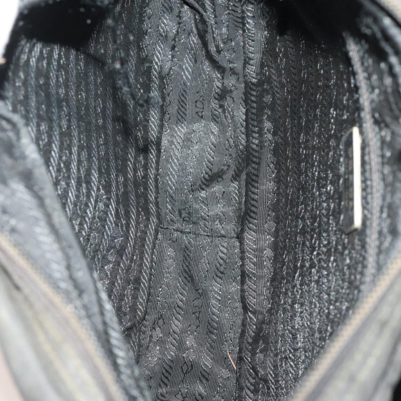 PRADA Hand Bag Nylon 3 Set Black Auth 162603