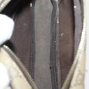 GUCCI GG Supreme Canvas Web Sherry Line Shoulder Bag PVC 3 Set Beige Auth 162605-15
