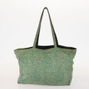 LOUIS VUITTON Fendi Bottega Valentino Bag Nylon 4 Set Green Black LV Auth 162607-10