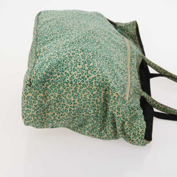 LOUIS VUITTON Fendi Bottega Valentino Bag Nylon 4 Set Green Black LV Auth 162607