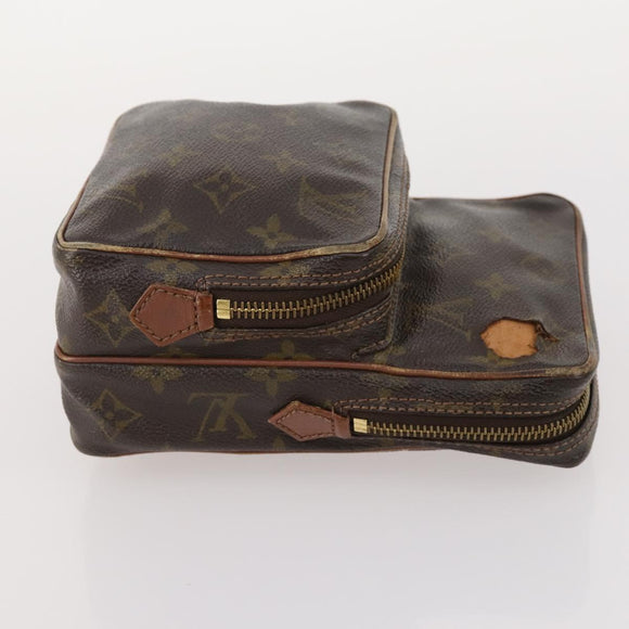 LOUIS VUITTON Fendi Bottega Valentino Bag Nylon 4 Set Green Black LV Auth 162607