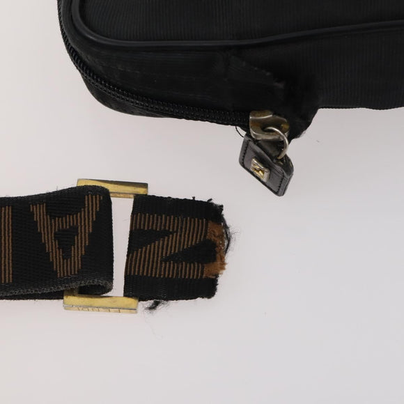 LOUIS VUITTON Fendi Bottega Valentino Bag Nylon 4 Set Green Black LV Auth 162607