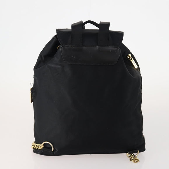 LOUIS VUITTON Fendi Bottega Valentino Bag Nylon 4 Set Green Black LV Auth 162607