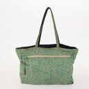LOUIS VUITTON Fendi Bottega Valentino Bag Nylon 4 Set Green Black LV Auth 162607-9