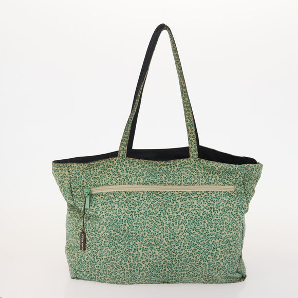 LOUIS VUITTON Fendi Bottega Valentino Bag Nylon 4 Set Green Black LV Auth 162607