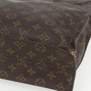 LOUIS VUITTON Monogram Sac Plat Hand Bag M51140 LV Auth 162680-9