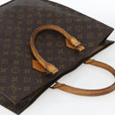 LOUIS VUITTON Monogram Sac Plat Hand Bag M51140 LV Auth 162680-6