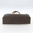 LOUIS VUITTON Monogram Sac Plat Hand Bag M51140 LV Auth 162680-5