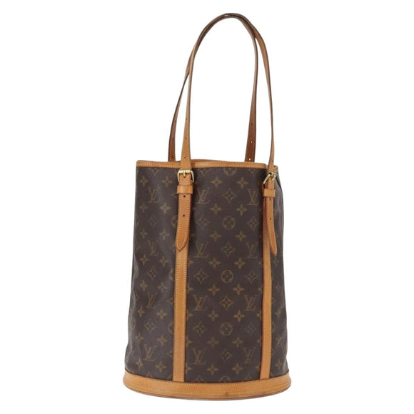 LOUIS VUITTON Monogram Bucket GM Shoulder Bag M42236 LV Auth 162681