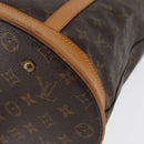 LOUIS VUITTON Monogram Bucket GM Shoulder Bag M42236 LV Auth 162681-16