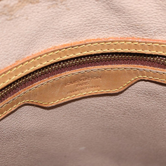 LOUIS VUITTON Monogram Bucket GM Shoulder Bag M42236 LV Auth 162681