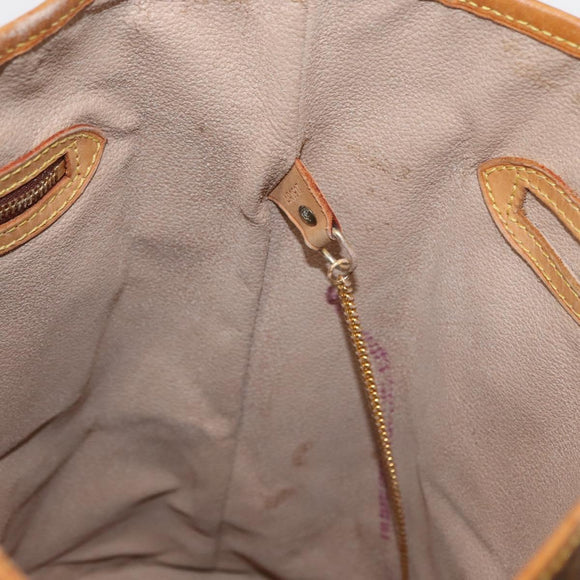 LOUIS VUITTON Monogram Bucket GM Shoulder Bag M42236 LV Auth 162681