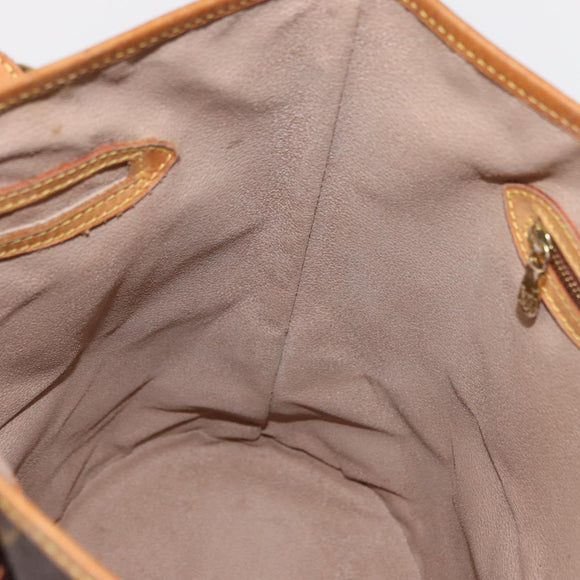 LOUIS VUITTON Monogram Bucket GM Shoulder Bag M42236 LV Auth 162681