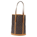 LOUIS VUITTON Monogram Bucket GM Shoulder Bag M42236 LV Auth 162681-13