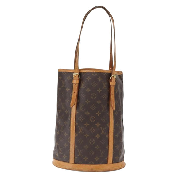 LOUIS VUITTON Monogram Bucket GM Shoulder Bag M42236 LV Auth 162681