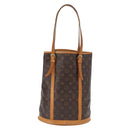 LOUIS VUITTON Monogram Bucket GM Shoulder Bag M42236 LV Auth 162681-2