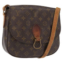 LOUIS VUITTON Monogram Saint Cloud GM Shoulder Bag M51242 LV Auth 162682-1