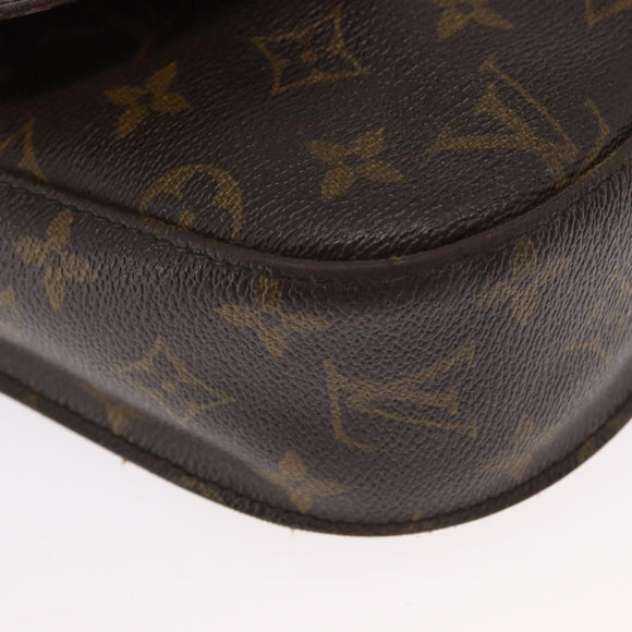 LOUIS VUITTON Monogram Saint Cloud GM Shoulder Bag M51242 LV Auth 162682