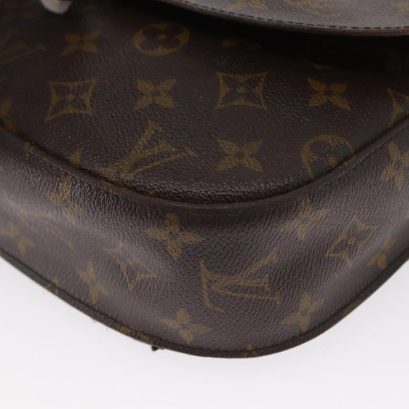 LOUIS VUITTON Monogram Saint Cloud GM Shoulder Bag M51242 LV Auth 162682