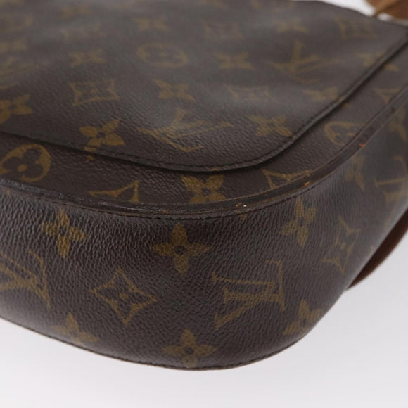 LOUIS VUITTON Monogram Saint Cloud GM Shoulder Bag M51242 LV Auth 162682