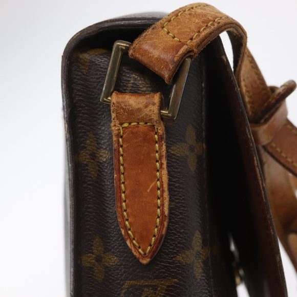 LOUIS VUITTON Monogram Saint Cloud GM Shoulder Bag M51242 LV Auth 162682