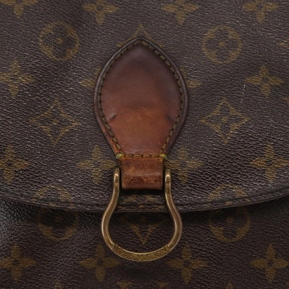 LOUIS VUITTON Monogram Saint Cloud GM Shoulder Bag M51242 LV Auth 162682