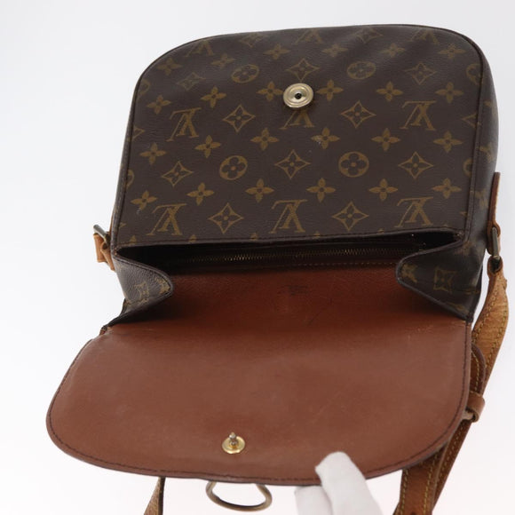 LOUIS VUITTON Monogram Saint Cloud GM Shoulder Bag M51242 LV Auth 162682