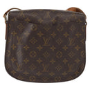 LOUIS VUITTON Monogram Saint Cloud GM Shoulder Bag M51242 LV Auth 162682-2