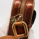 LOUIS VUITTON Monogram Vernis Christy MM Shoulder Bag Bronze M91109 Auth 162684-20