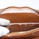 LOUIS VUITTON Monogram Vernis Christy MM Shoulder Bag Bronze M91109 Auth 162684-9