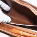 LOUIS VUITTON Monogram Vernis Christy MM Shoulder Bag Bronze M91109 Auth 162684-25