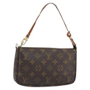 LOUIS VUITTON Monogram Pochette Accessoires Pouch M51980 LV Auth 162685-1