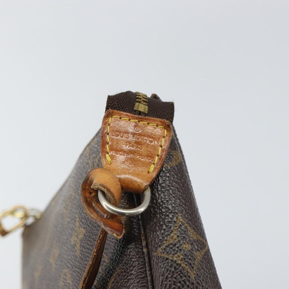 LOUIS VUITTON Monogram Pochette Accessoires Pouch M51980 LV Auth 162685