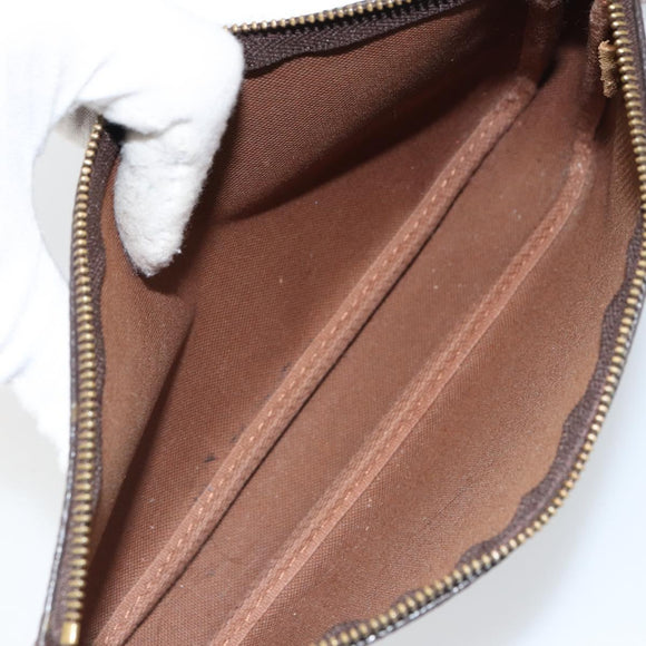 LOUIS VUITTON Monogram Pochette Accessoires Pouch M51980 LV Auth 162685