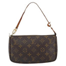 LOUIS VUITTON Monogram Pochette Accessoires Pouch M51980 LV Auth 162685-2