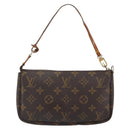 LOUIS VUITTON Monogram Pochette Accessoires Pouch M51980 LV Auth 162685-3