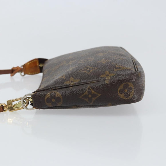 LOUIS VUITTON Monogram Pochette Accessoires Pouch M51980 LV Auth 162685
