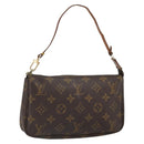 LOUIS VUITTON Monogram Pochette Accessoires Pouch M51980 LV Auth 162690-1