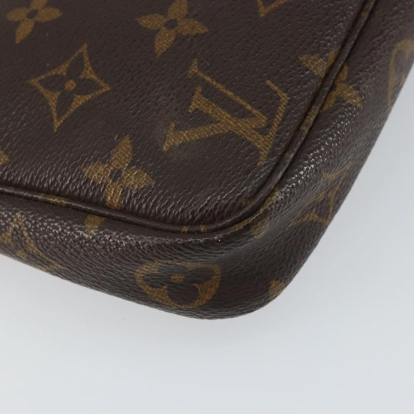 LOUIS VUITTON Monogram Pochette Accessoires Pouch M51980 LV Auth 162690