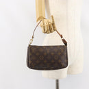 LOUIS VUITTON Monogram Pochette Accessoires Pouch M51980 LV Auth 162690-21