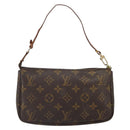 LOUIS VUITTON Monogram Pochette Accessoires Pouch M51980 LV Auth 162690-2