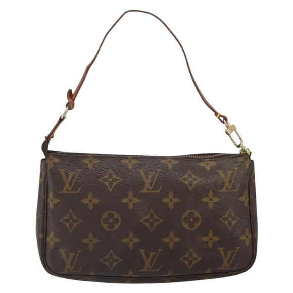 LOUIS VUITTON Monogram Pochette Accessoires Pouch M51980 LV Auth 162690