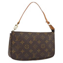 LOUIS VUITTON Monogram Pochette Accessoires Pouch M51980 LV Auth 162692-1