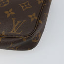 LOUIS VUITTON Monogram Pochette Accessoires Pouch M51980 LV Auth 162692-12
