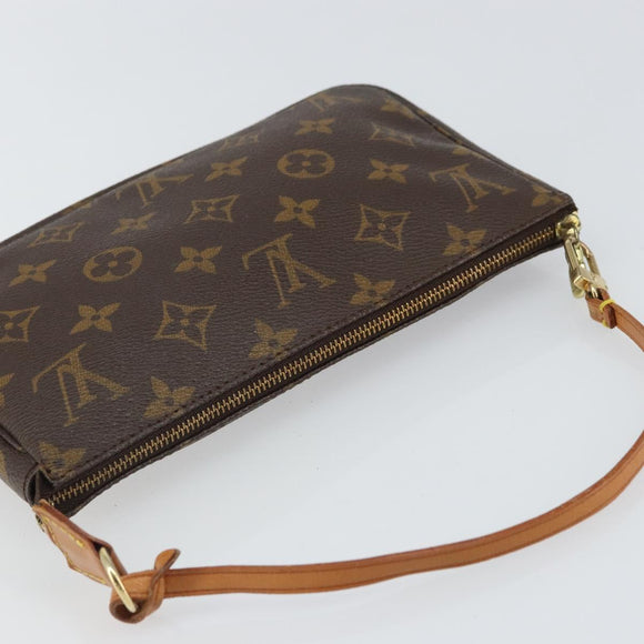 LOUIS VUITTON Monogram Pochette Accessoires Pouch M51980 LV Auth 162692