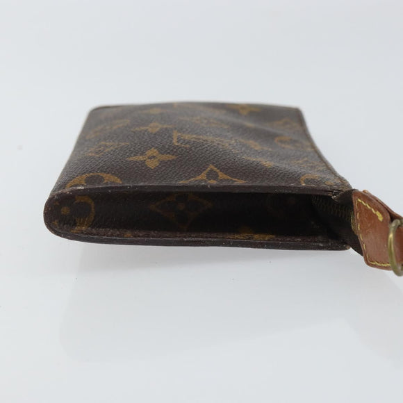 LOUIS VUITTON Monogram Bucket PM Accessory Pouch LV Auth 162697