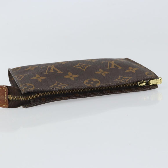 LOUIS VUITTON Monogram Bucket PM Accessory Pouch LV Auth 162697