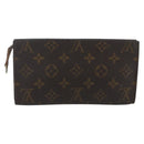 LOUIS VUITTON Monogram Bucket GM Accessory Pouch LV Auth 162698-2